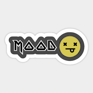 Mood: X_X Sticker